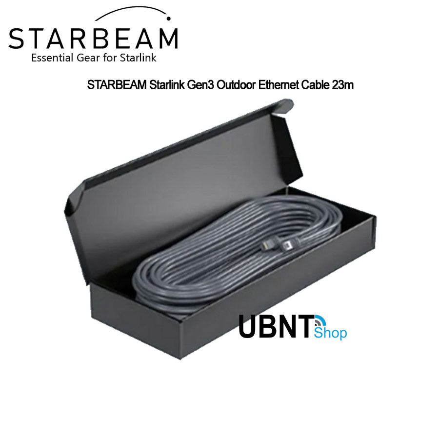 STARBEAM Starlink Gen3 Outdoor Ethernet Cable 23m
