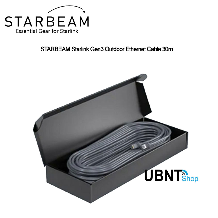 STARBEAM Starlink Gen3 Outdoor Ethernet Cable 30m
