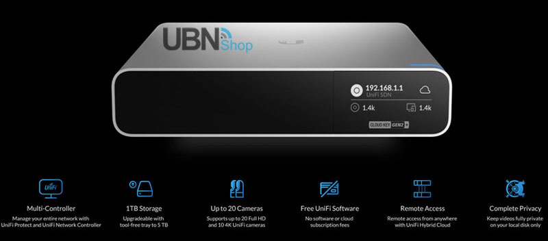 UniFi Protect Controller is a powerful integrated IP video surveillance platform designed to work with UniFi Protect cameras and the UniFi Protect app.