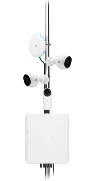 Typical Deployment of the UniFi Flex Utility Outdoor Enclosure