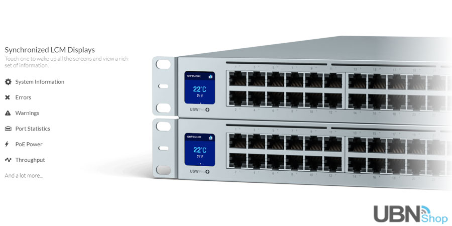 Touchscreen Display - The 1.3 inch touchscreen allows easy monitoring and quick troubleshooting.