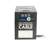 CAT6 LSZH LAN Ethernet Cable 305m - Reel Box: Blue