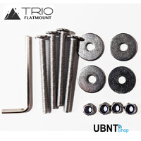 TRIO Through Bolts for Mini Speedmount, Gen3 Standard Speedmount & HP Speedmount