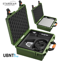  Starlink Mini Hard Protective Travel Case with Storage by STARBEAM - Green