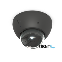 Ubiquiti AI Dome, Black, All-weather, Vandal-proof 4K PoE Dome Camera,Enhanced AI Capabilities & Long-range IR Night Vision,