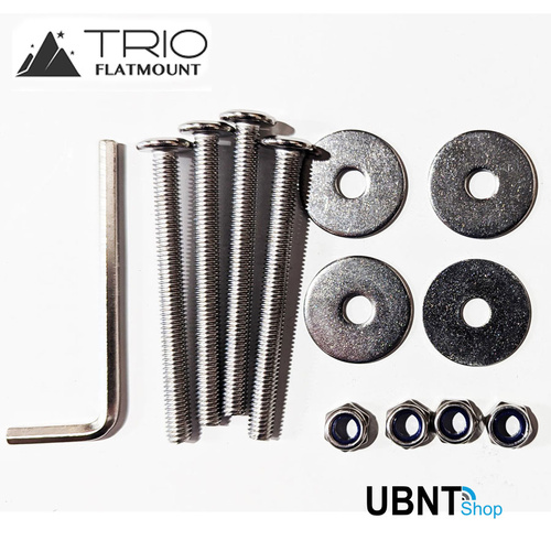 TRIO Through Bolts for Mini Speedmount, Gen3 Standard Speedmount & HP Speedmount