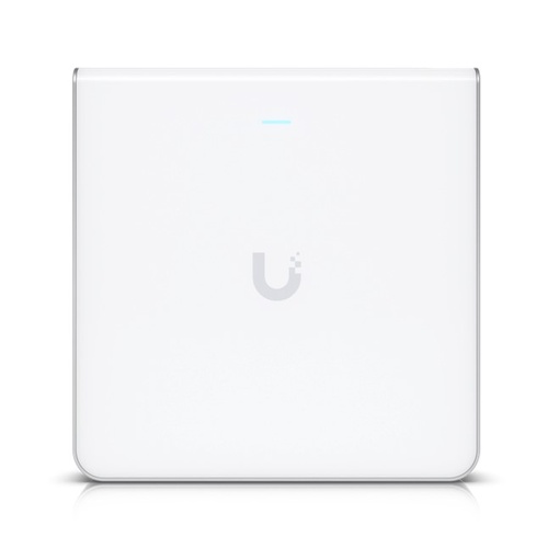 UniFi Wi-Fi 6 Enterprise Sleek, Wall-mounted WiFi 6E Access Point, Integrated Four-port Switch