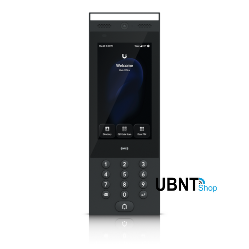 Ubiquiti G3 Intercom, Indoor/Outdoor Intercom Terminal For Managing Residential & Commercial Building Entry