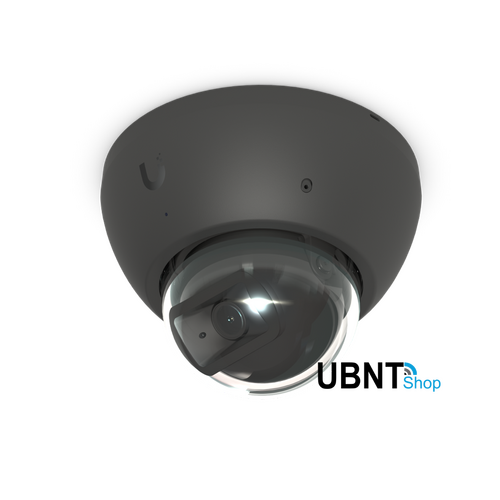 Ubiquiti AI Dome, Black, All-weather, Vandal-proof 4K PoE Dome Camera,Enhanced AI Capabilities & Long-range IR Night Vision,